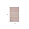 Homeroots 5 x 8 ft. Beige & Red Zigzag Indoor & Outdoor Area Rug 396227 - alternate 9